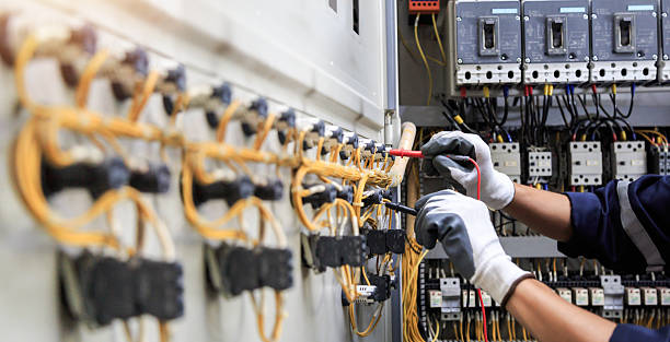 Professional Electrician technician working in Ocean Park, WA